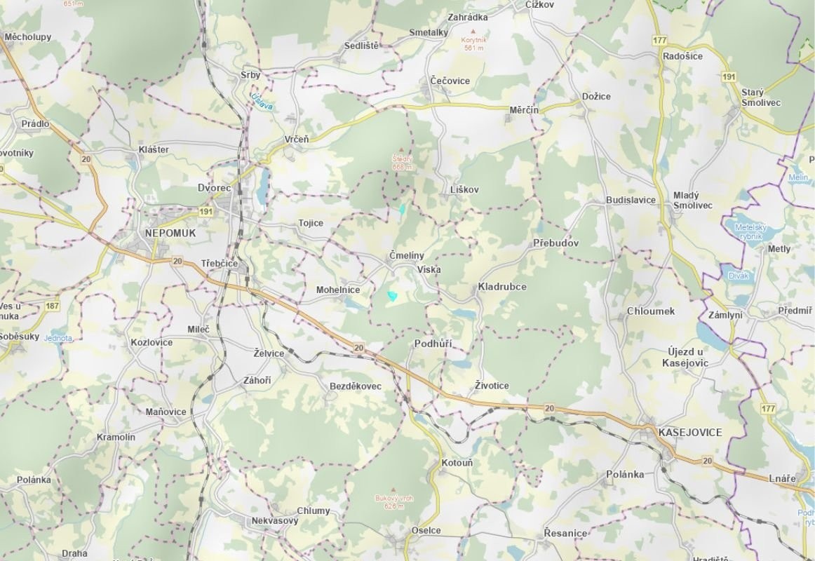 Zemědělský pozemek · 20 348 m² · Čmelíny - 3