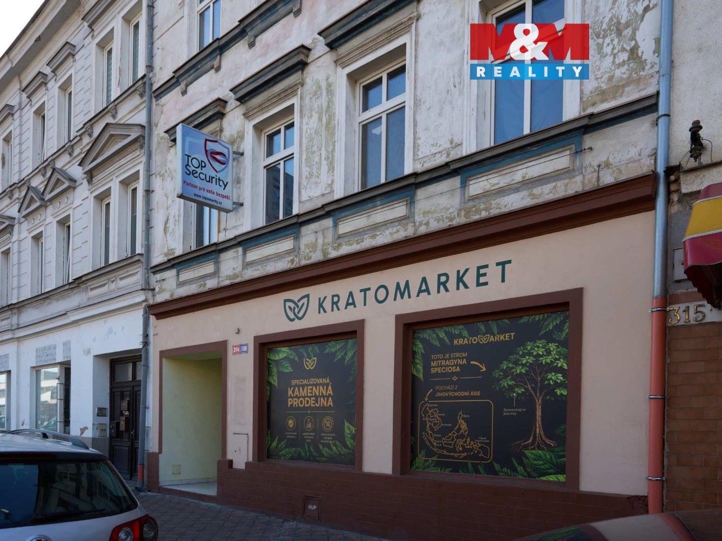 Obchodní prostory, Masarykova třída, Teplice, 200 m²
