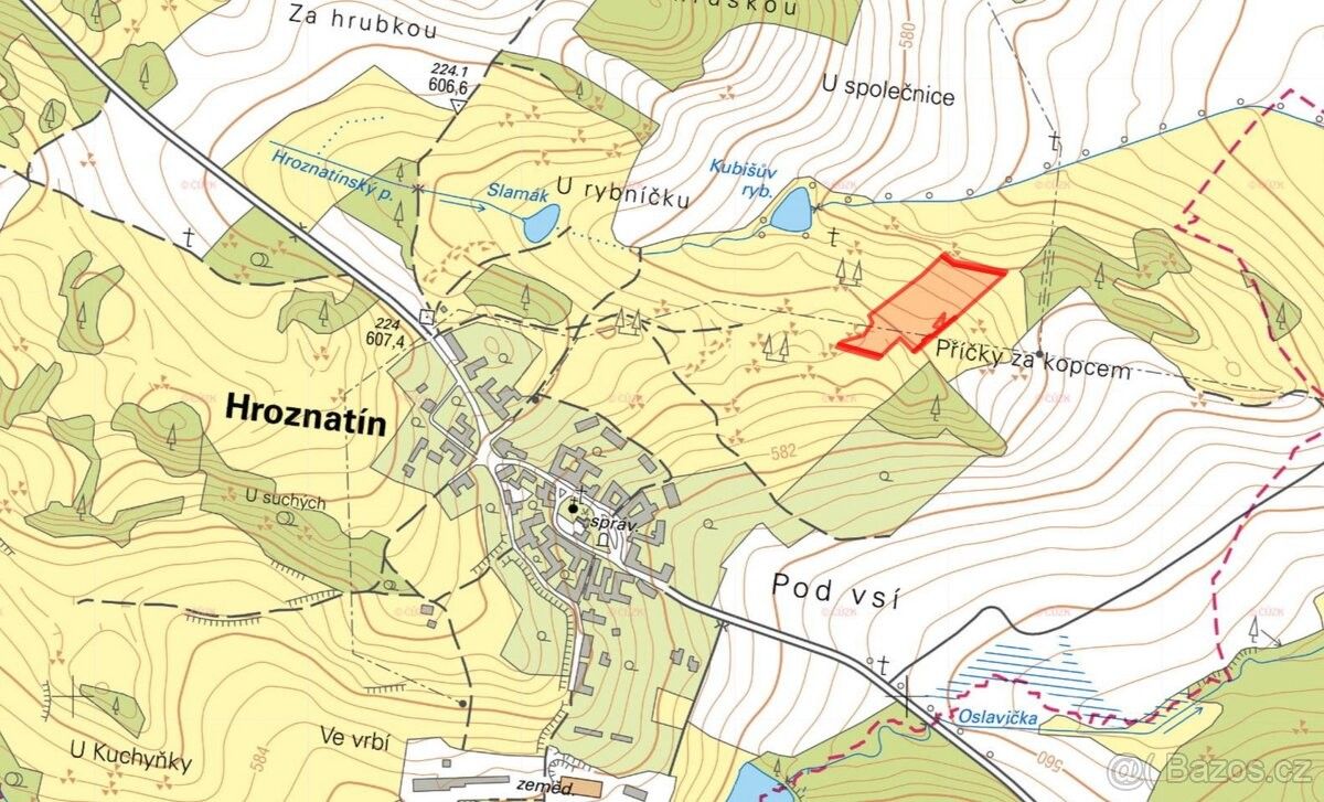 Prodej pozemek pro bydlení - Rudíkov, 675 05