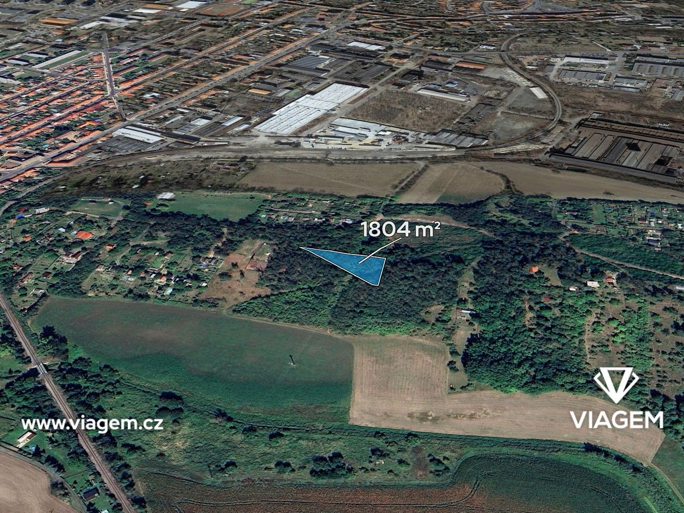 Zahrada, 1 202 m²