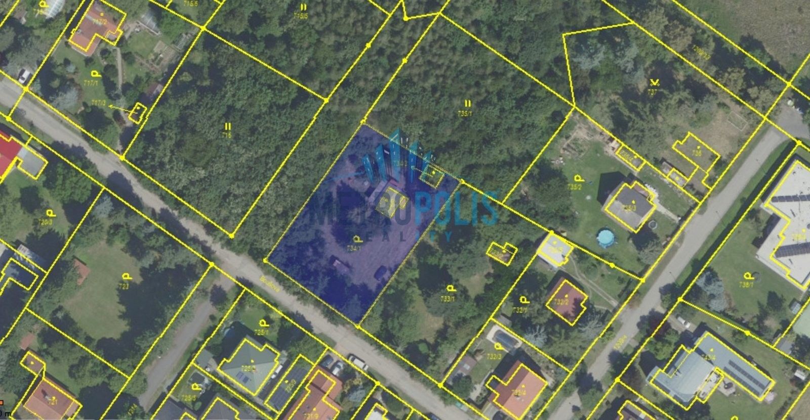 Pozemky pro bydlení, Praha-Klánovice, Praha, 1 678 m²