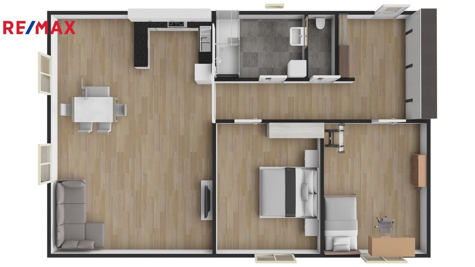 3+kk, Otnice, 64 m²