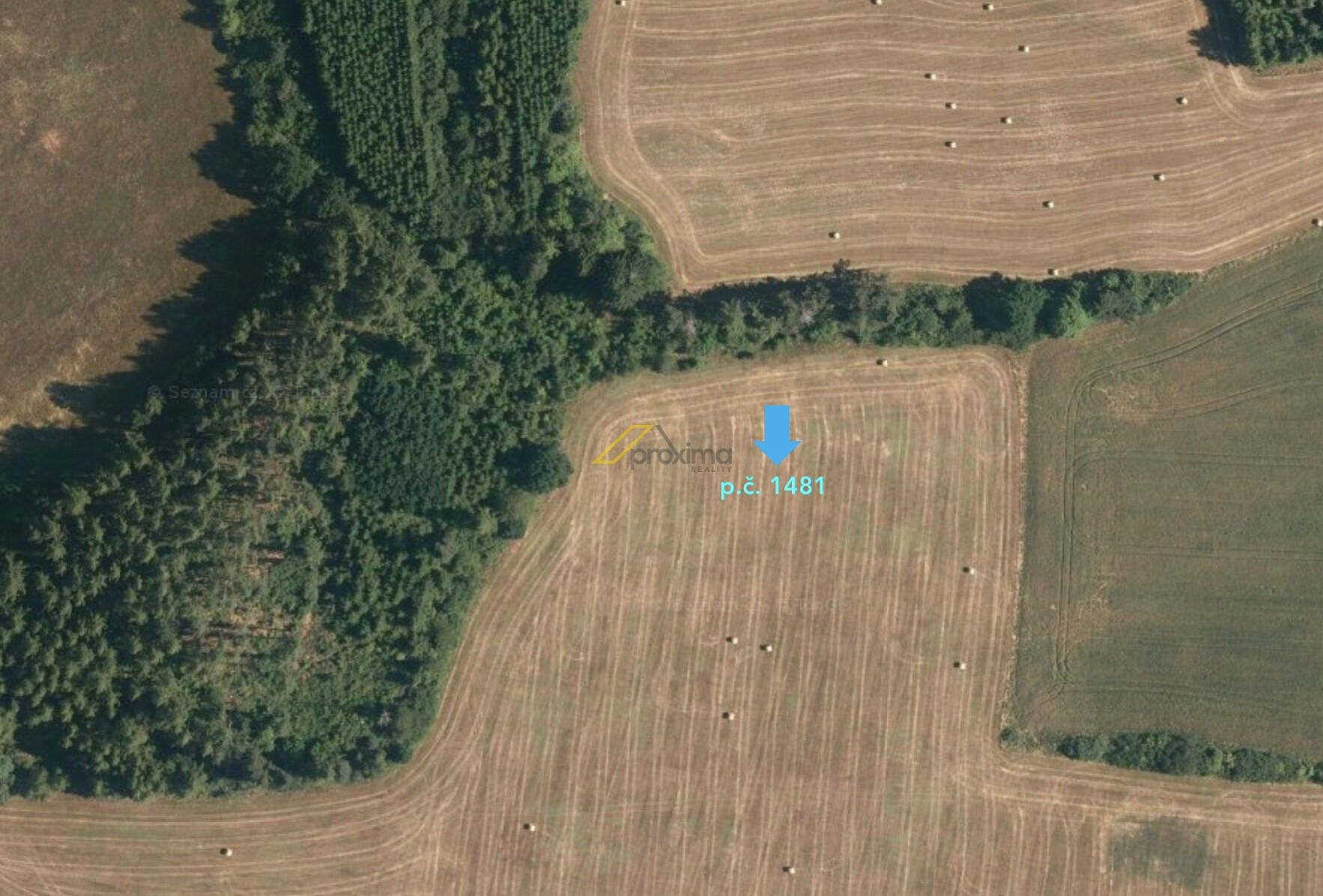 Prodej zemědělský pozemek - Hoslovice, 5 m²