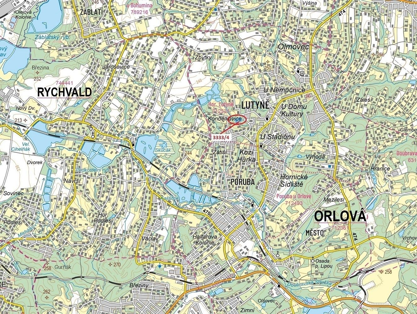 Lesy, Orlová, okres Karviná, Moravskoslezský kraj - 1