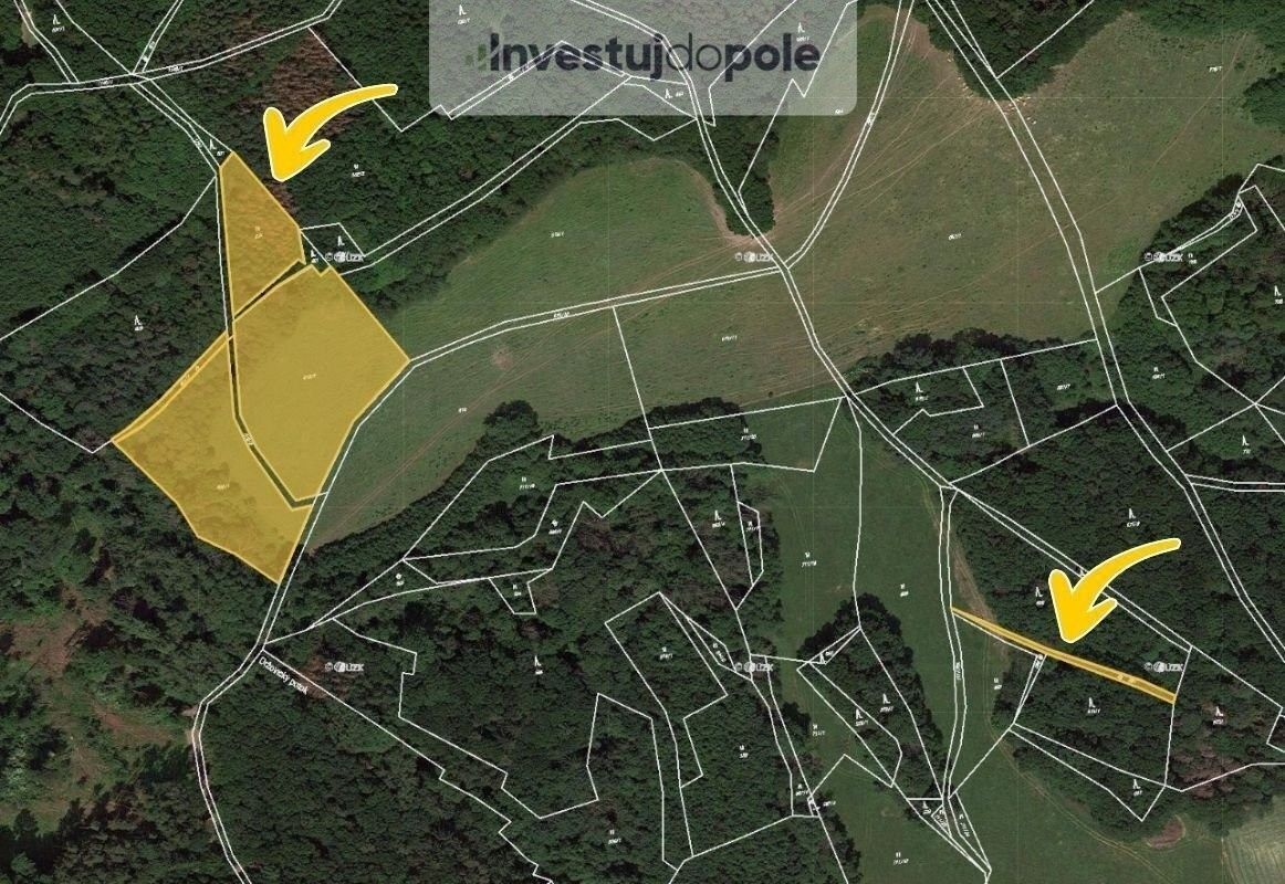 Prodej zemědělský pozemek - Úštěk, 31 495 m²