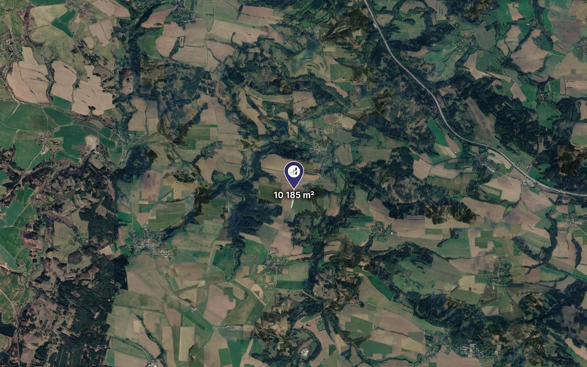 Zemědělské pozemky, Libež, 10 185 m² - 2