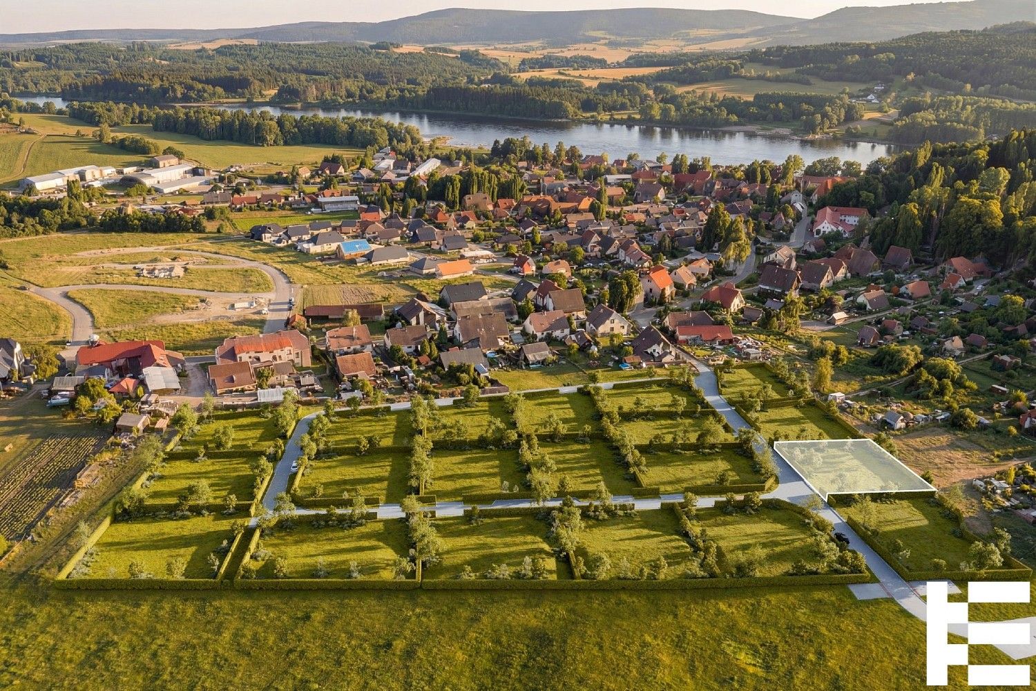 Pozemky pro bydlení, Horní Planá, okres Český Krumlov, Jihočeský kraj - 1
