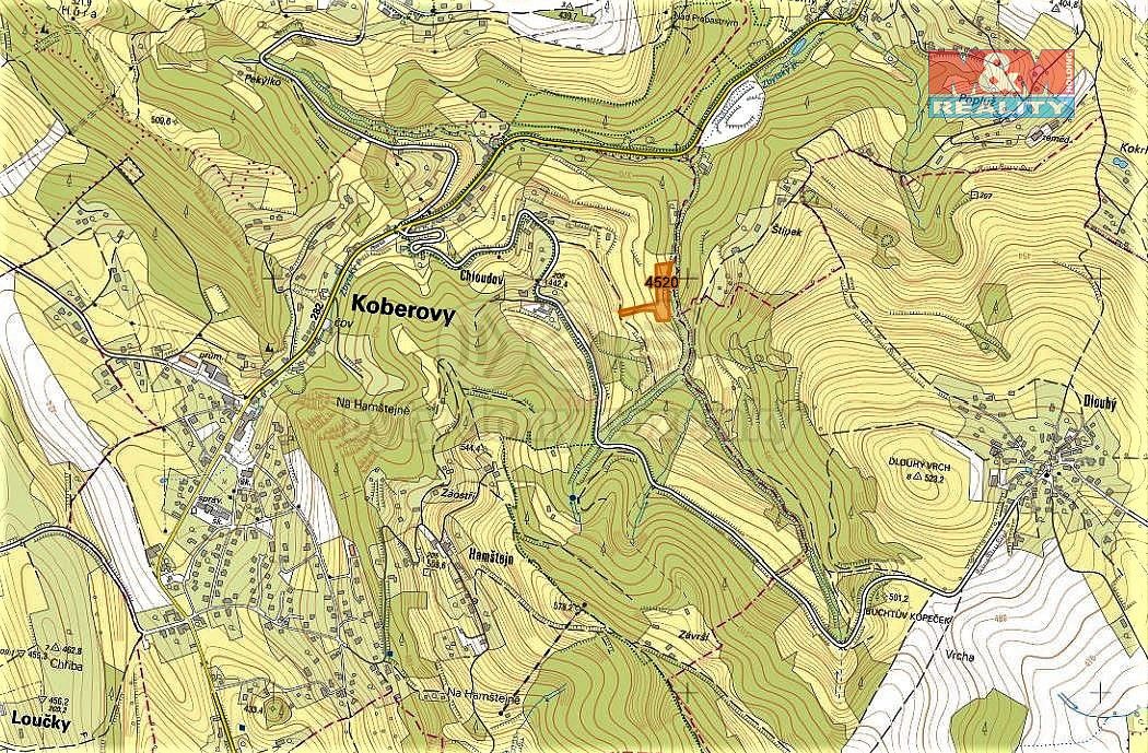 Prodej louka - Koberovy, okres Jablonec nad Nisou, Liberecký kraj - 2