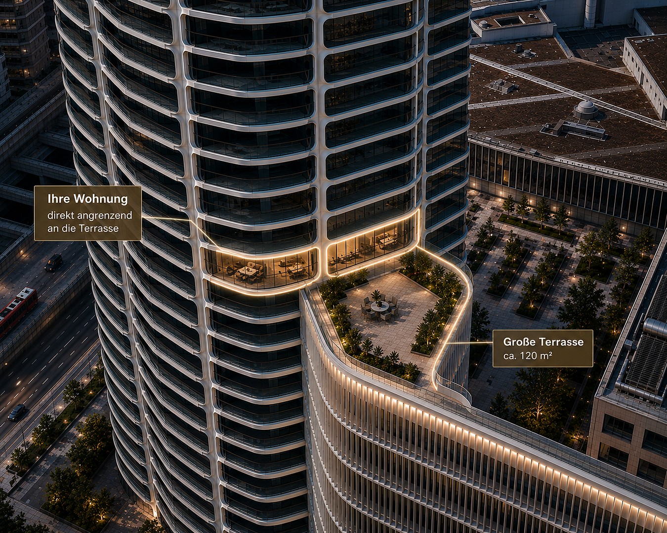 4+1, Europa-Allee 2 Frankfurt am Main Gallus Hessen 60327, 189 m² - 1