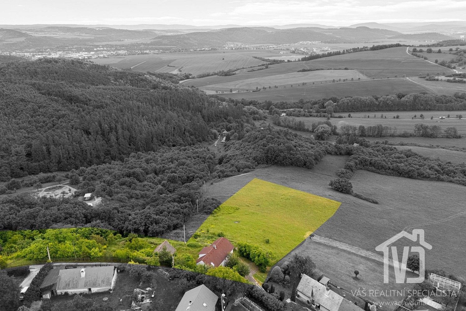 Prodej pozemek pro bydlení - Hudlice, okres Beroun, Středočeský kraj - 5