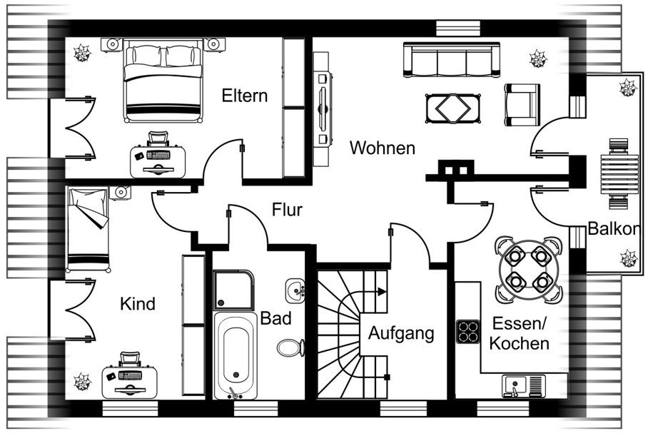 Rodinný dům · 363 m² · Greifenklaustraße 1 2, , Bavorsko - 4