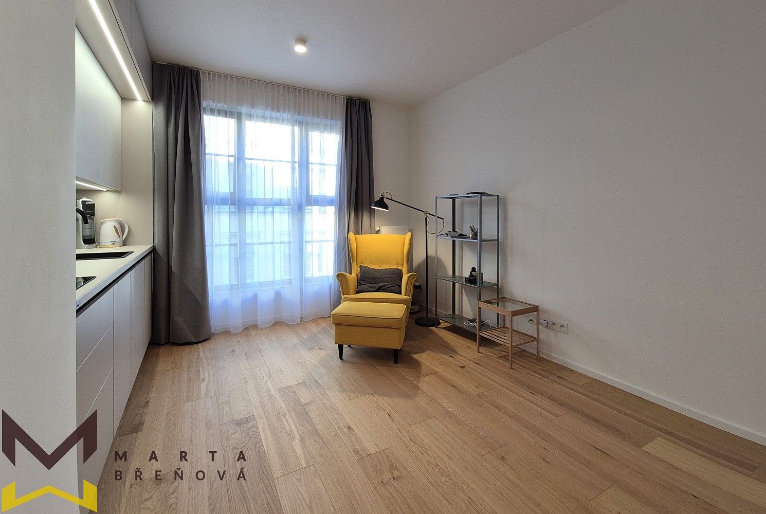 Pronájem byt 1+kk - Bratislavská, Brno - Zábrdovice, 21 m² - 2