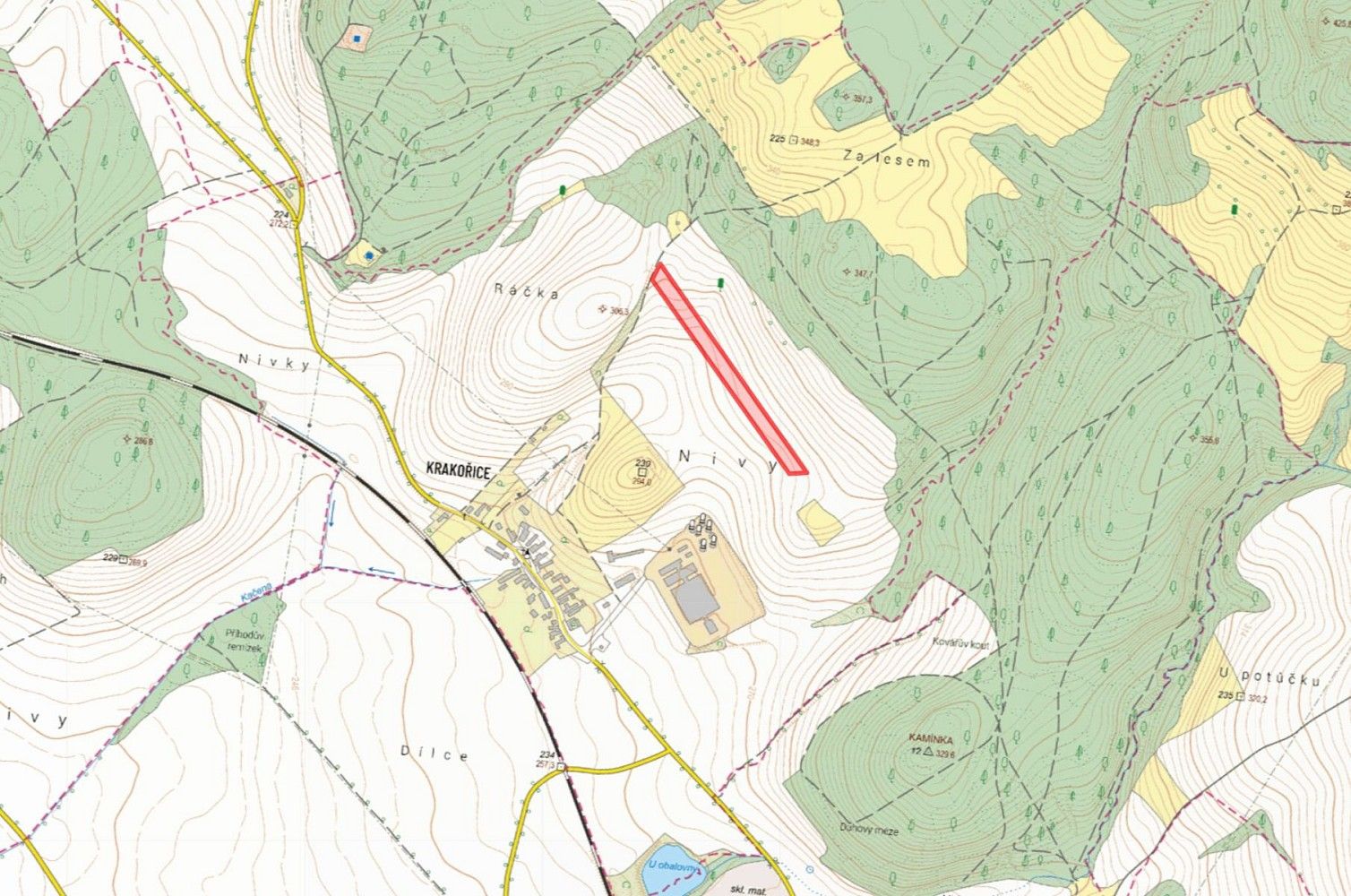 Prodej zemědělský pozemek - Šternberk - Krakořice, okres Olomouc, Olomoucký kraj - 2