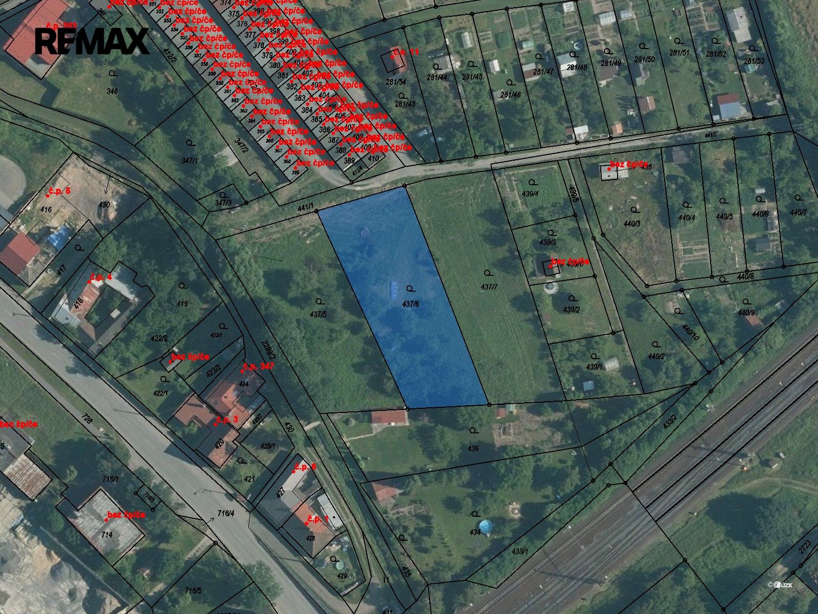 Pozemky pro bydlení, Suchdol nad Odrou, 1 578 m² - 1