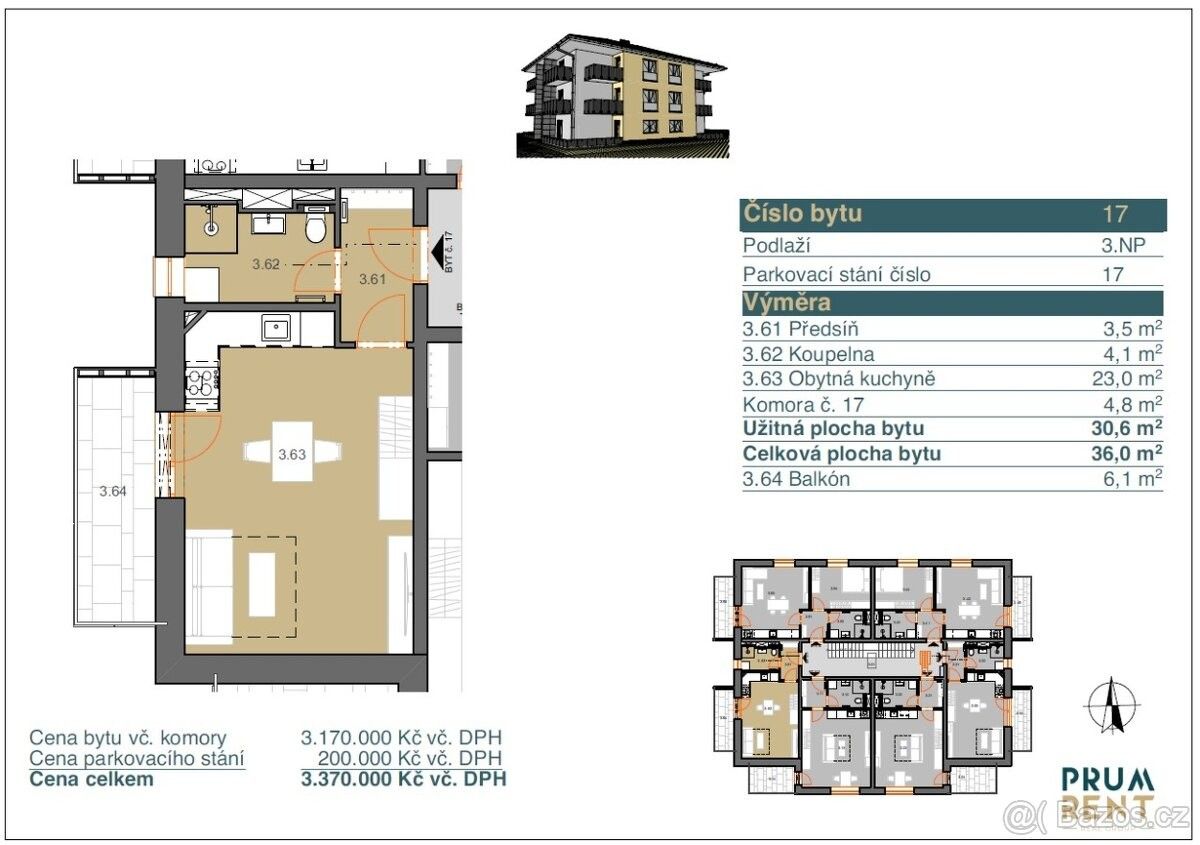 Prodej byt - Zábřeh, 789 01