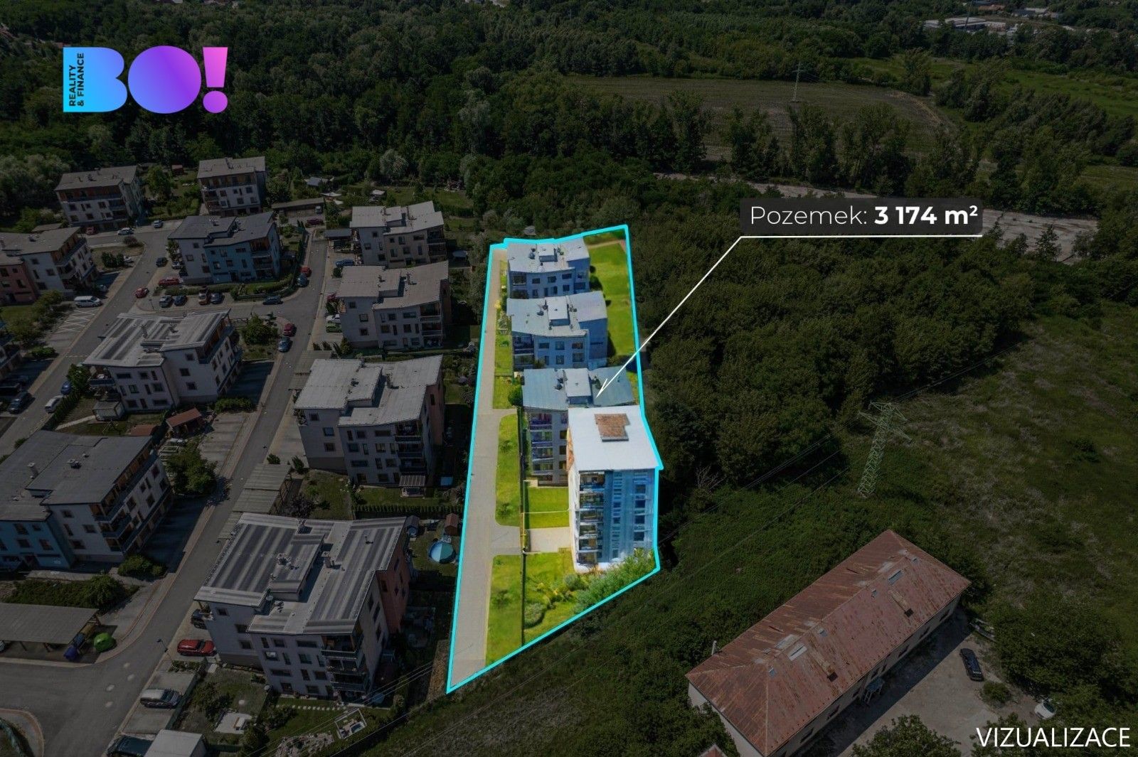 Pozemek pro bydlení · 3 174 m² · Ostrava - 4