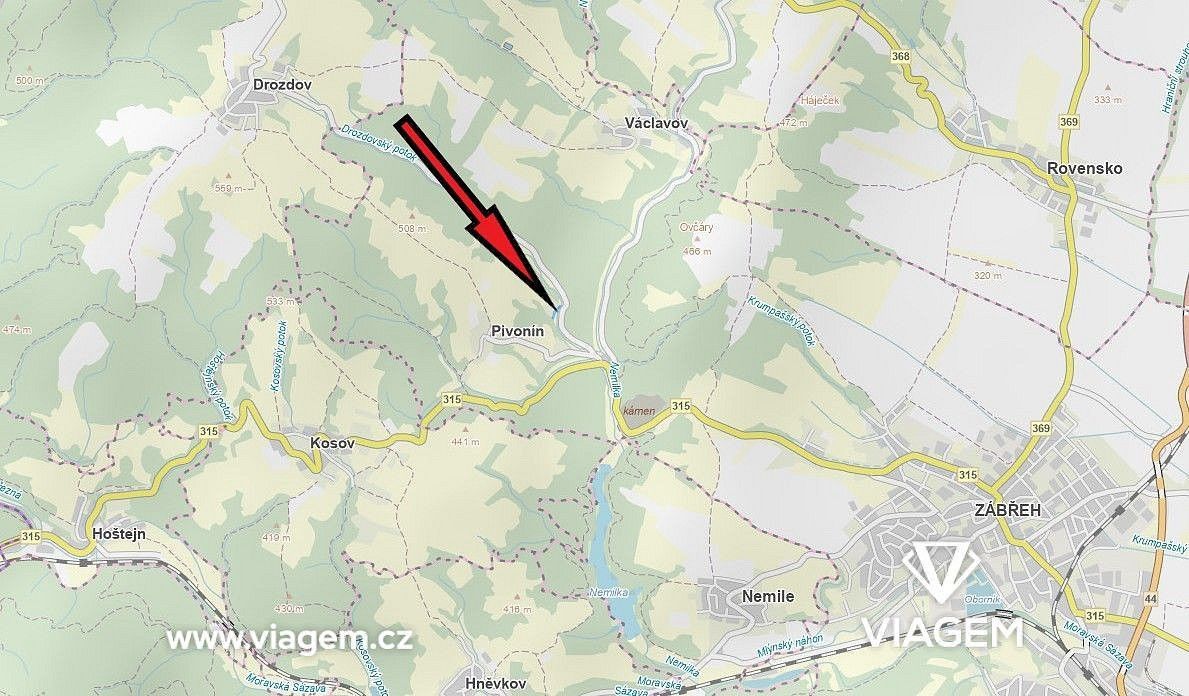 Zahrada, 1 963 m²