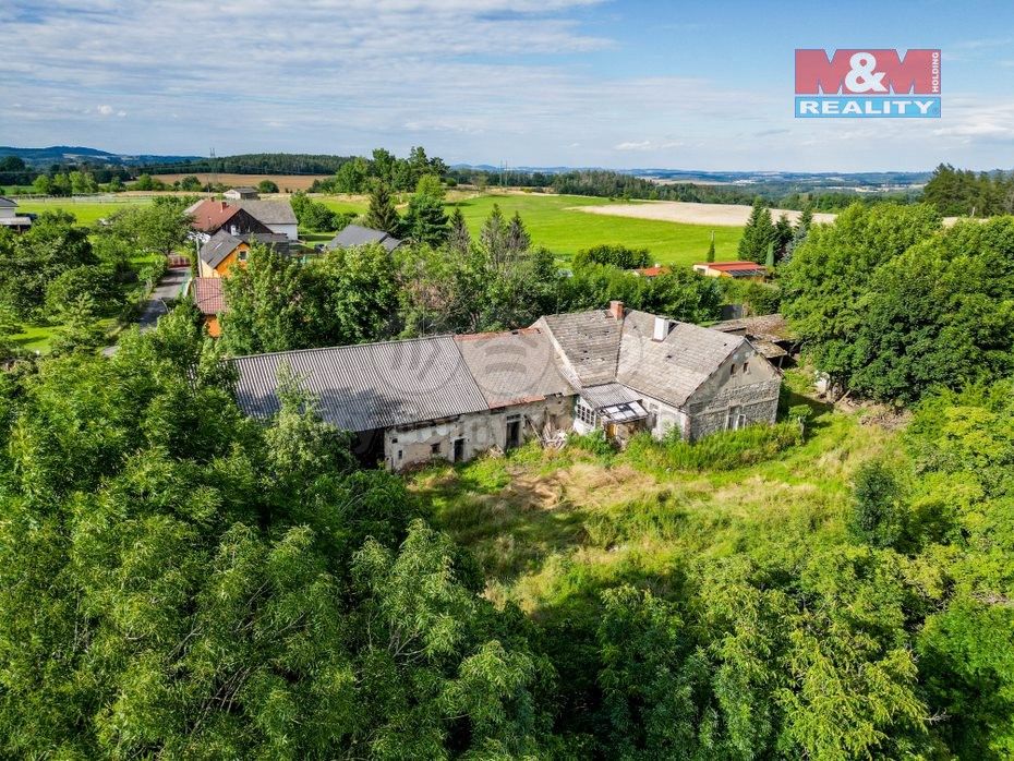 Prodej rodinný dům - Šebáňovice, Vrchotovy Janovice, 44 321 m²