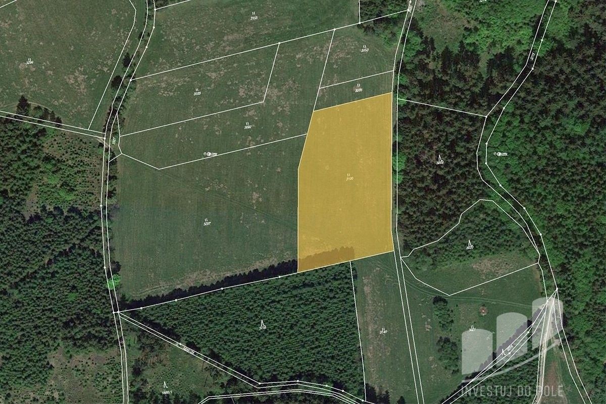 Louky, Vlastiboř, 3 222 m²