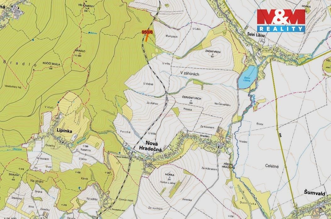 Prodej pozemek pro bydlení - Lipinka, 783 83