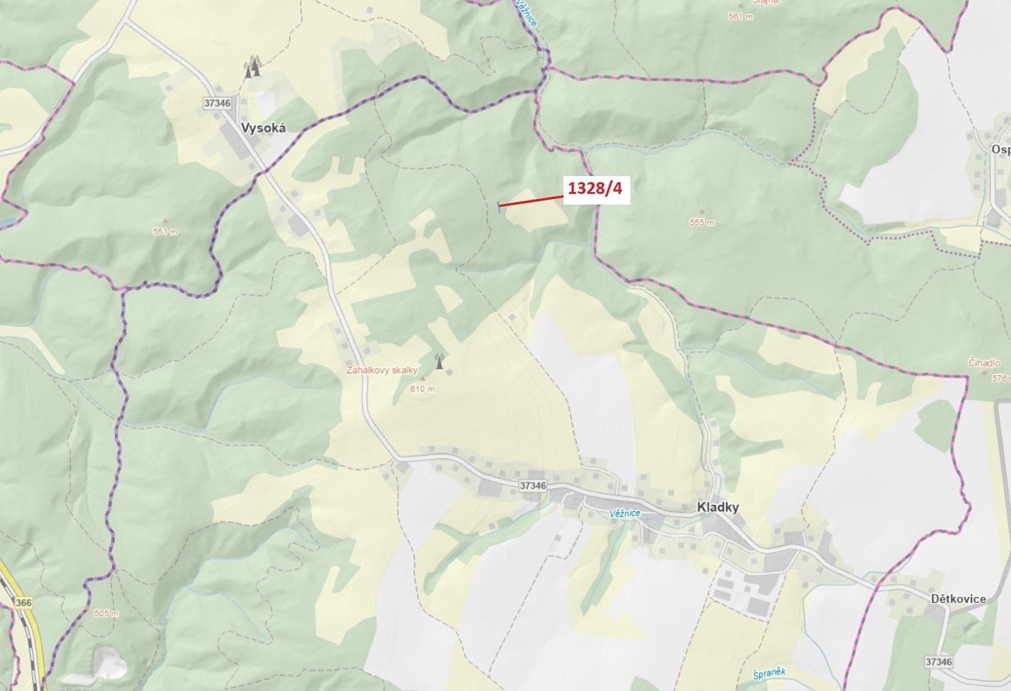 Les, 199 m²