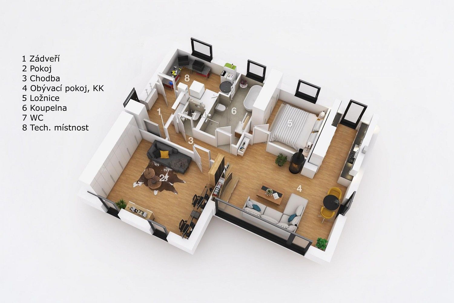 Rodinné domy, Lochovice, okres Beroun, Středočeský kraj, 104 m² - 2