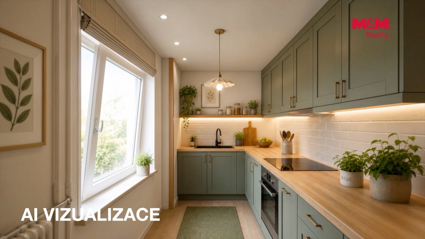 Byt 3+1 · 64 m² · Metodějova, Praha - 3