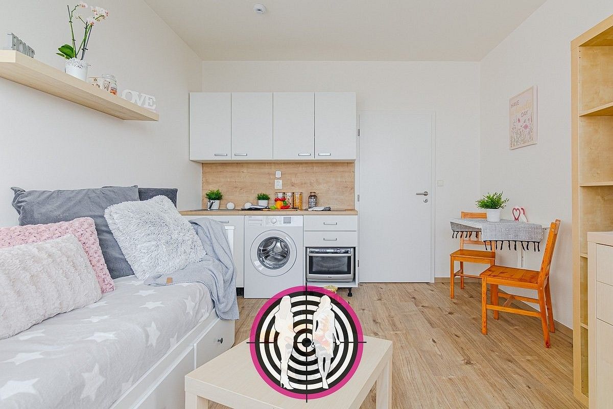 1+kk, Praha - Hostivař, okres Praha 15, Hlavní město Praha, 22 m² - 2