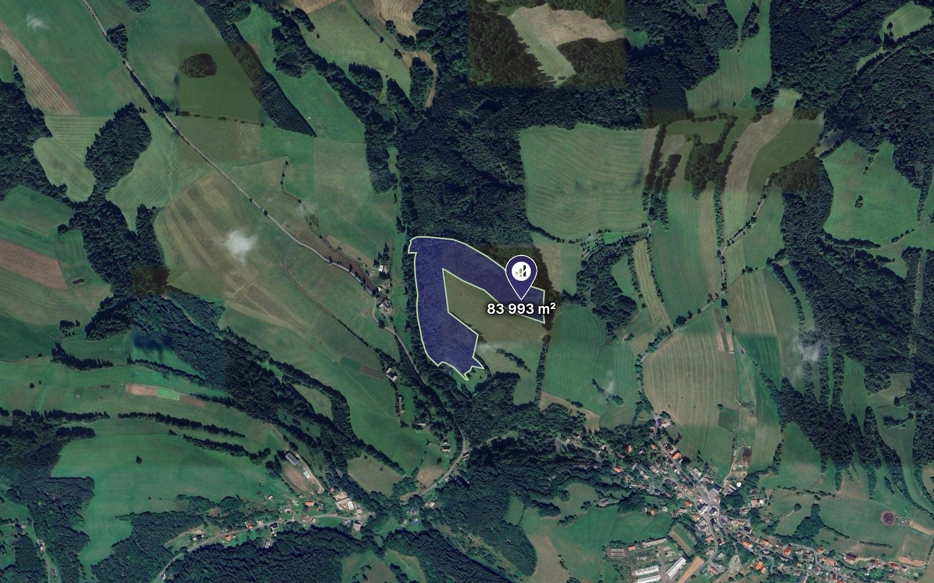 Lesy, Cotkytle, 97 502 m² - 1