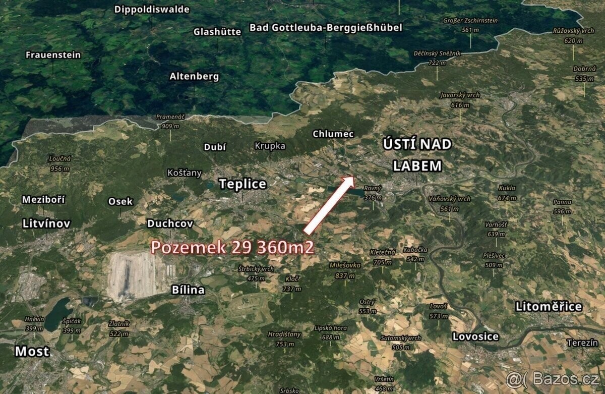Pozemek pro bydlení · Ústí nad Labem, 400 01 - 4