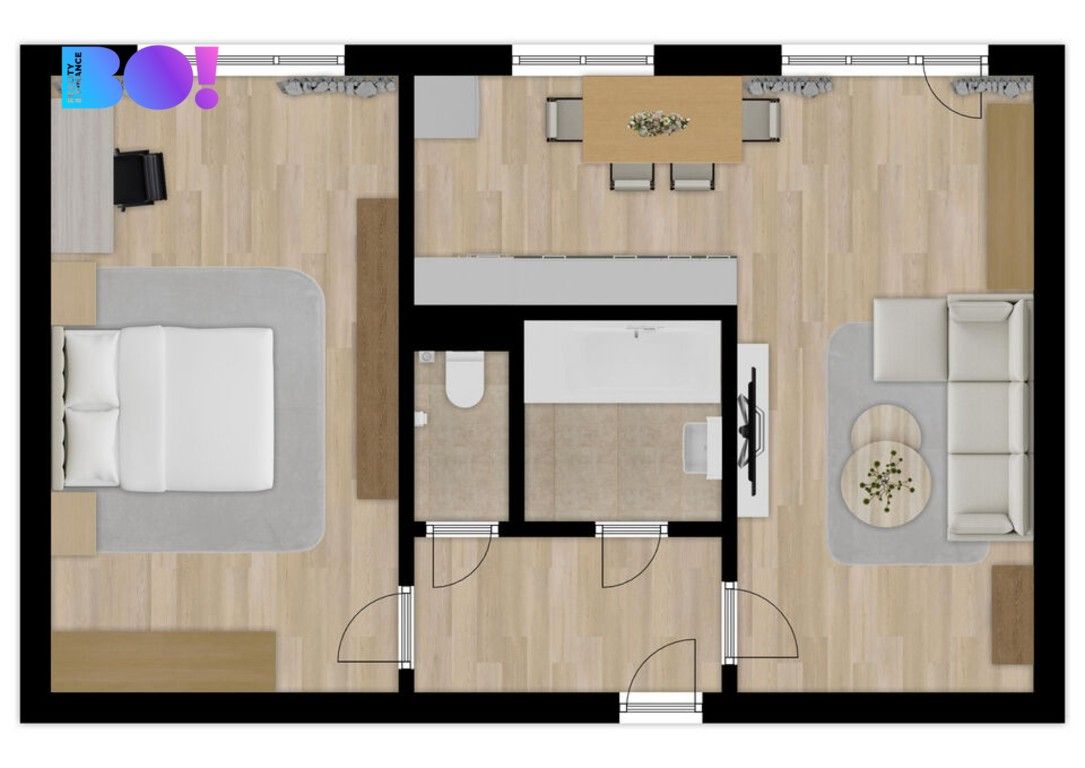 2+1, Seifertova, Třinec Lyžbice, 49 m² - 2
