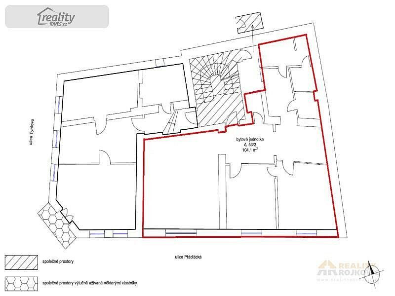 3+1, Broumov - Velká Ves, okres Náchod, Královéhradecký kraj, 104 m² - 2