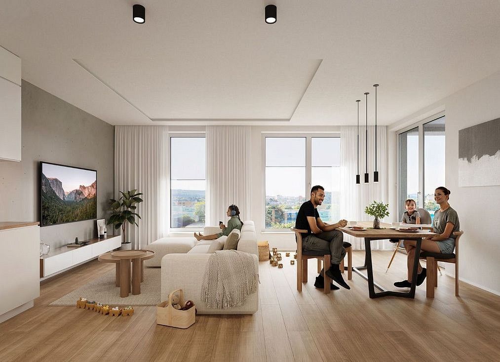 Byt 3+kk · 77 m² · Praha 8 - 4