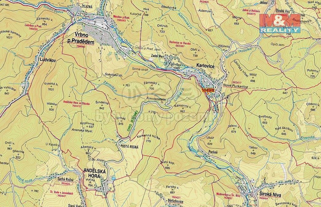 Prodej pozemek - Karlovice, okres Bruntál, Moravskoslezský kraj - 5