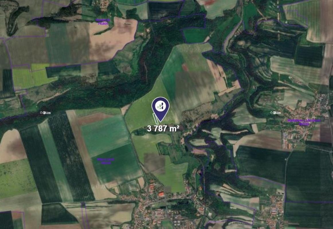 Prodej zemědělský pozemek - Mšené-lázně, 3 787 m²