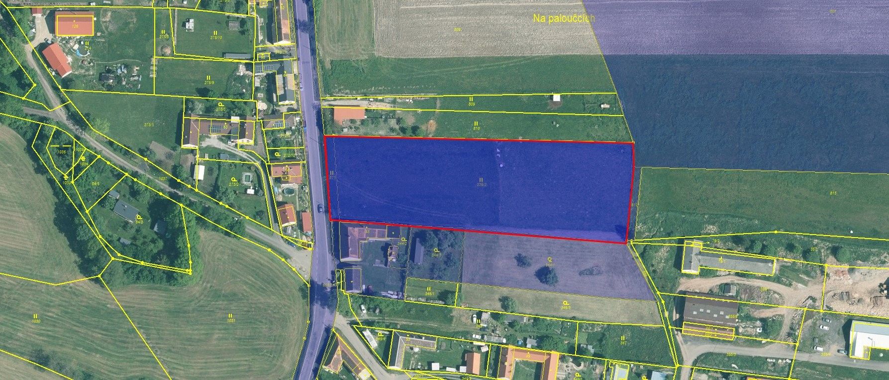 Pozemky pro bydlení, Jehnědno, Albrechtice nad Vltavou