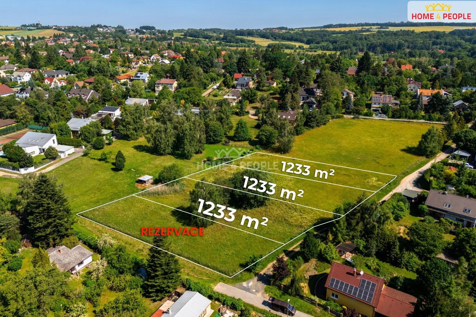 Pozemek pro bydlení · 3 699 m² · Na Vyhlídce, Kamenice - 3