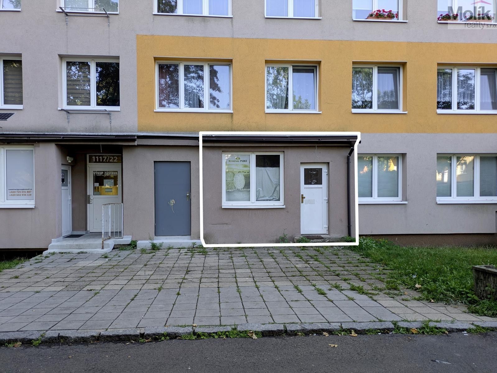 Obchodní prostory, Šeříková, Most, 39 m² - 1