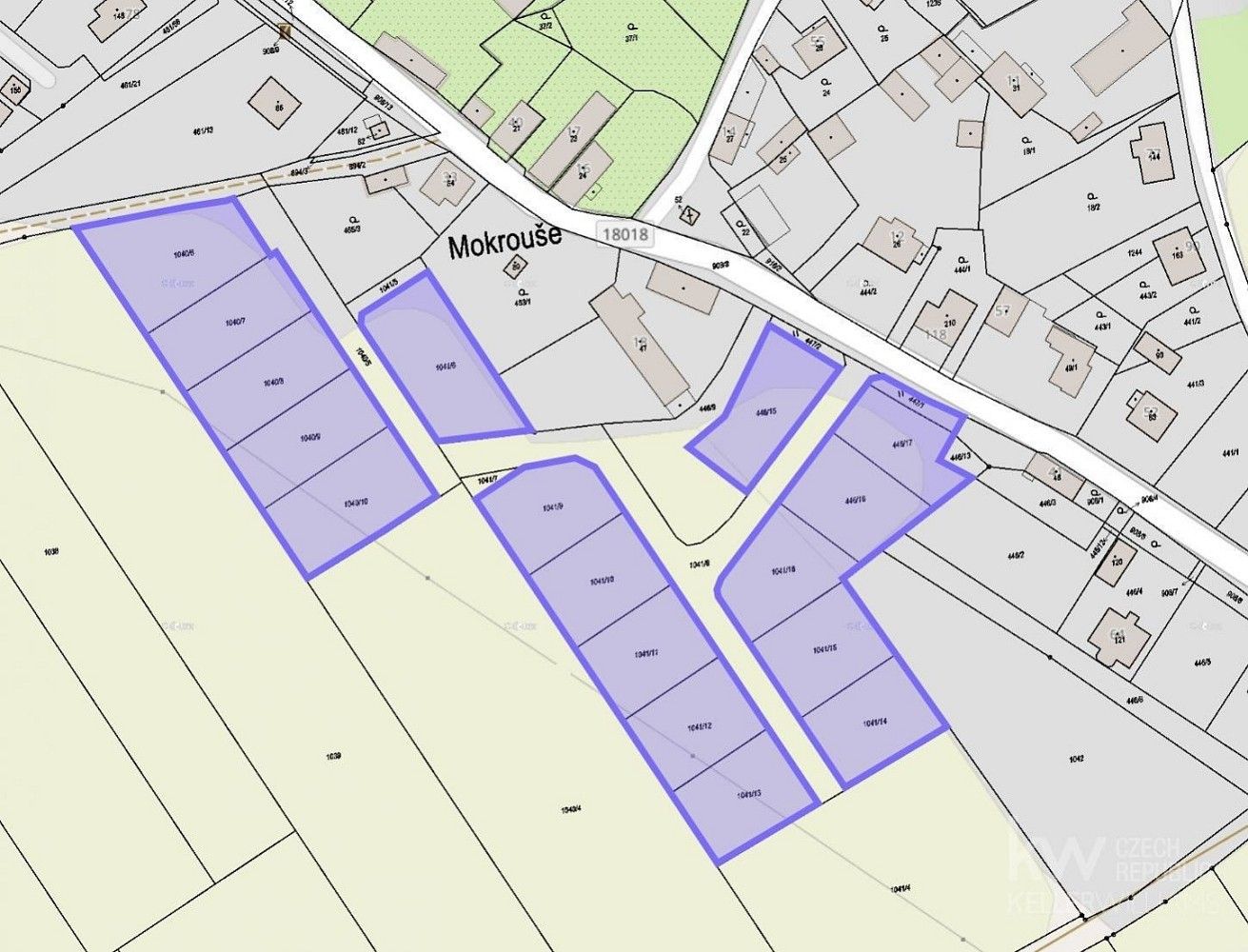 Pozemek pro bydlení · Mokrouše, okres Plzeň-město, Plzeňský kraj - 3