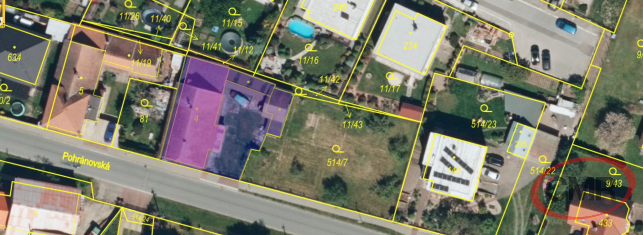 Pozemek pro bydlení · 625 m² · Pohránovská, Srch - 4