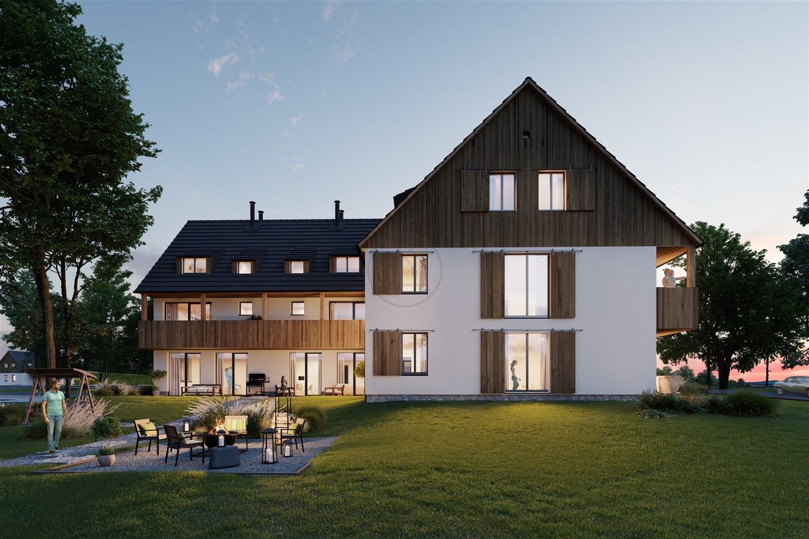 Byt 3+kk · 88 m² · Frymburk - 3