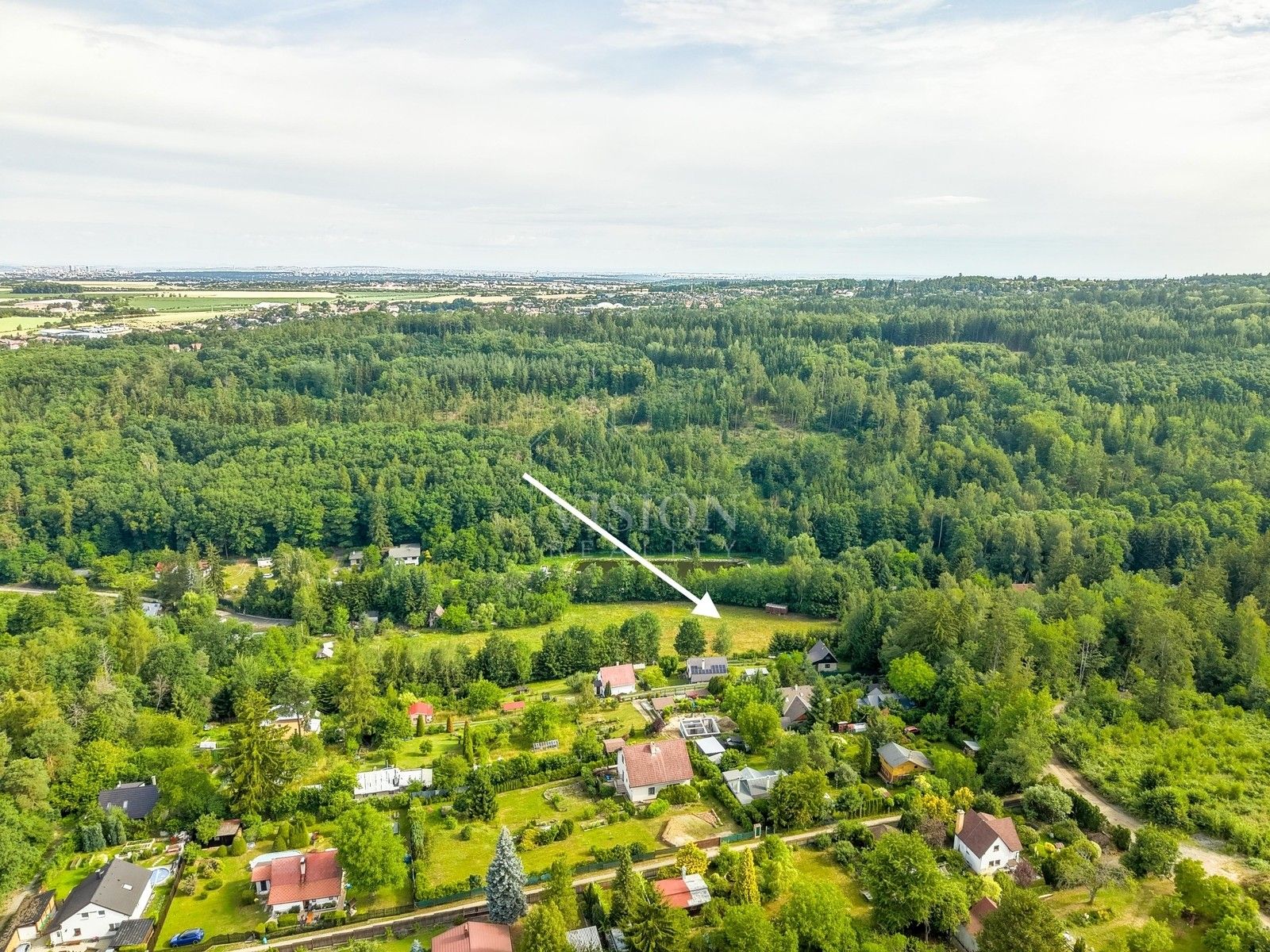 Prodej louka - Psáry, 6 627 m² - 5