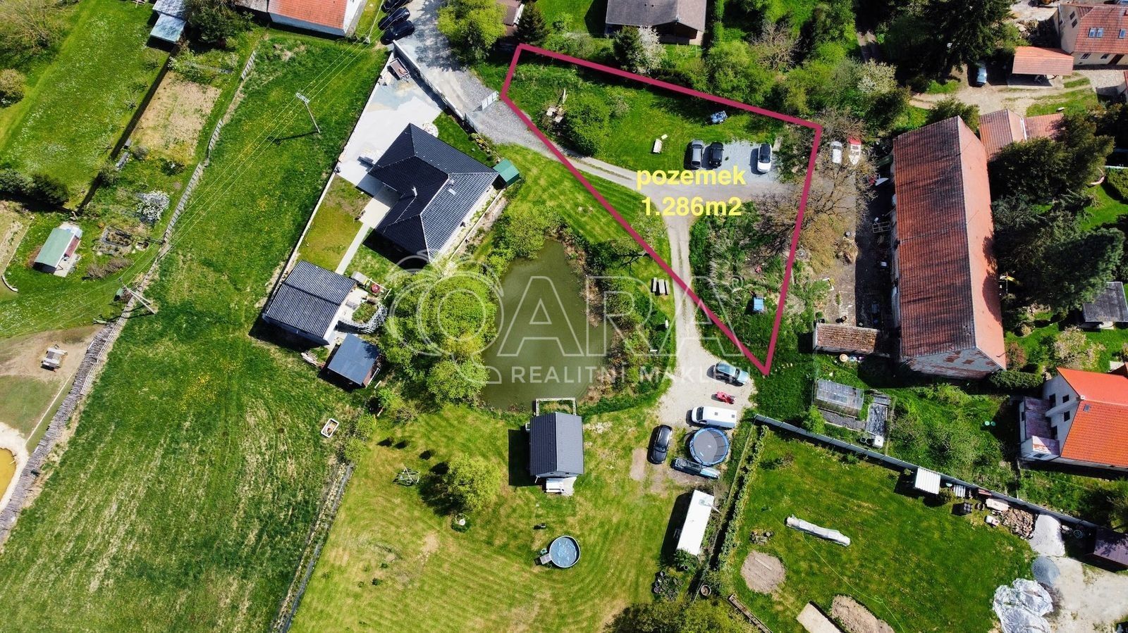 Prodej pozemek pro bydlení - Mokrouše, 1 286 m²