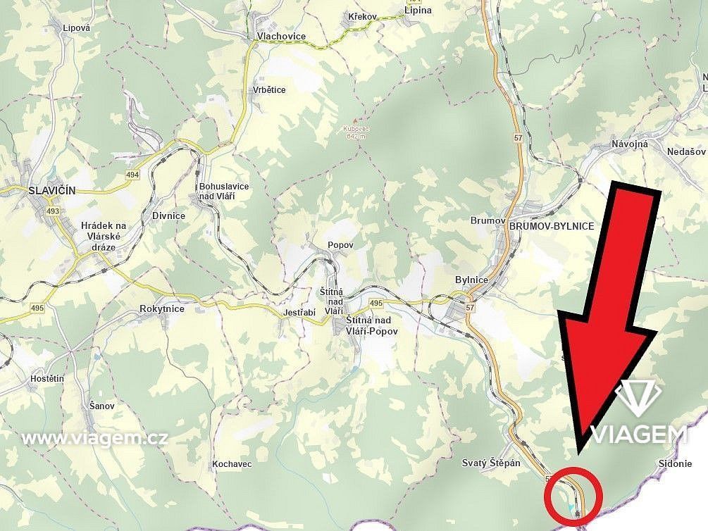 Zemědělské pozemky, Brumov-Bylnice, okres Zlín, Zlínský kraj