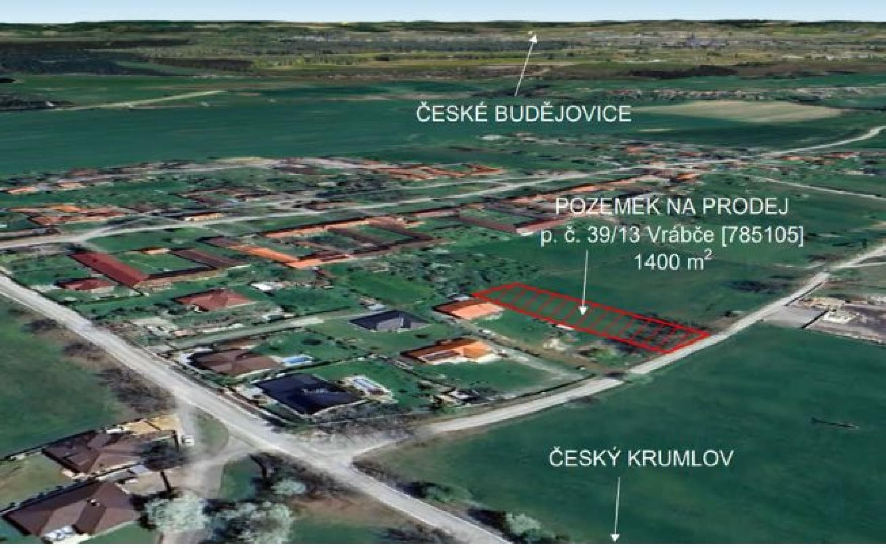 Prodej pozemek pro bydlení - Vrábče