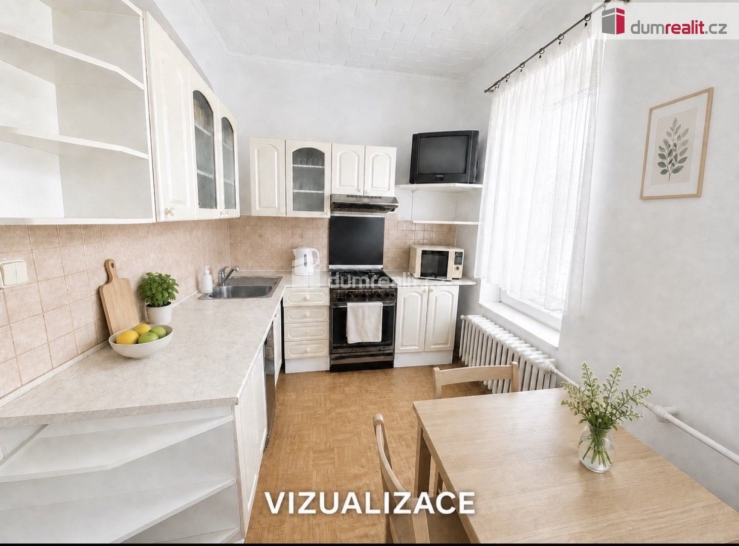 2-bed apartment, 52 m²