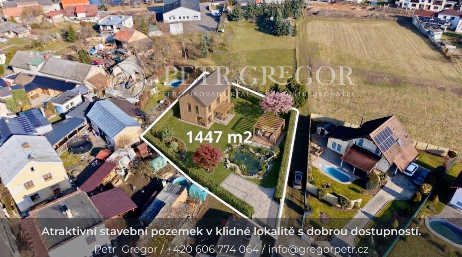 Pozemek pro bydlení · 1 447 m² · Křemenská, Mnichovo Hradiště Veselá - 4
