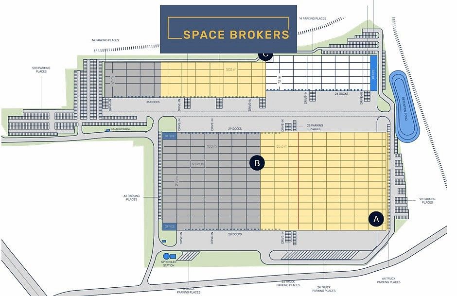 Sklady, Cheb, 2 900 m² - 2