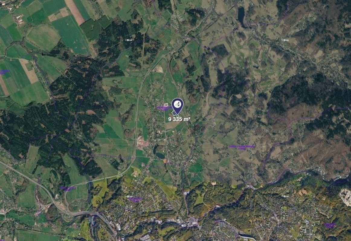Louky, Liberec, 6 223 m² - 2
