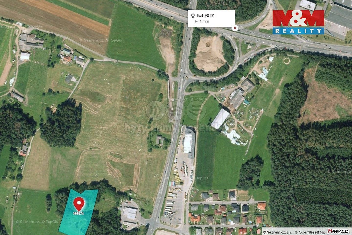 Prodej pozemek - Vystrkov, okres Pelhřimov, Kraj Vysočina - 5